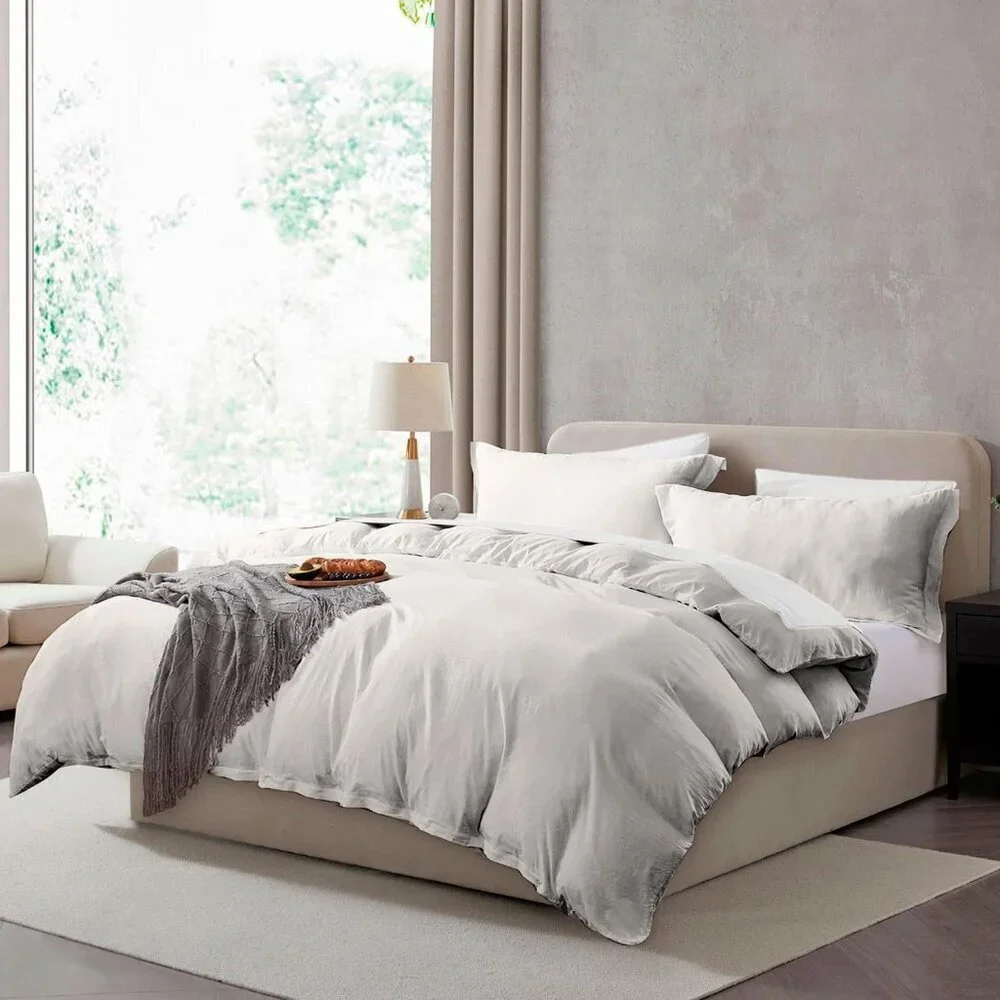 Hearth & Harbor Full Duvet Cover Set - Full Soft